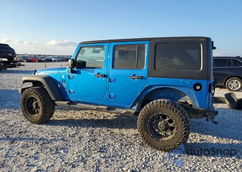 2015 Jeep Wrangler Unlimited Sport z USA, uszkodzony, nr VIN 1C4BJWDG7FL560735